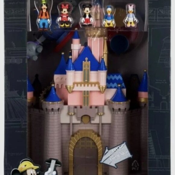 Disney Parks Disneyland Sleeping Beauty Castle light & Fireworks Sound Play Set - Picture 9 of 10